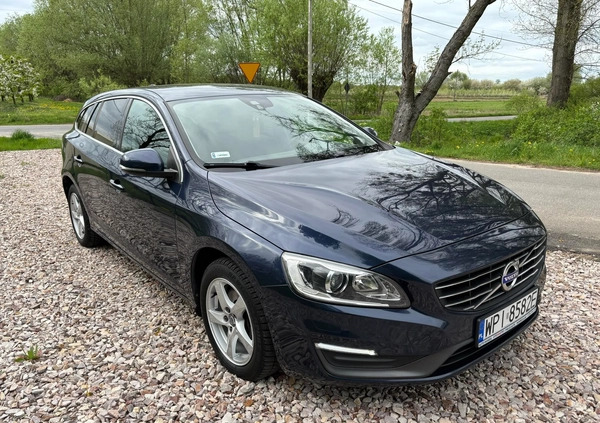 Volvo V60 cena 48700 przebieg: 250000, rok produkcji 2015 z Mirosławiec małe 172